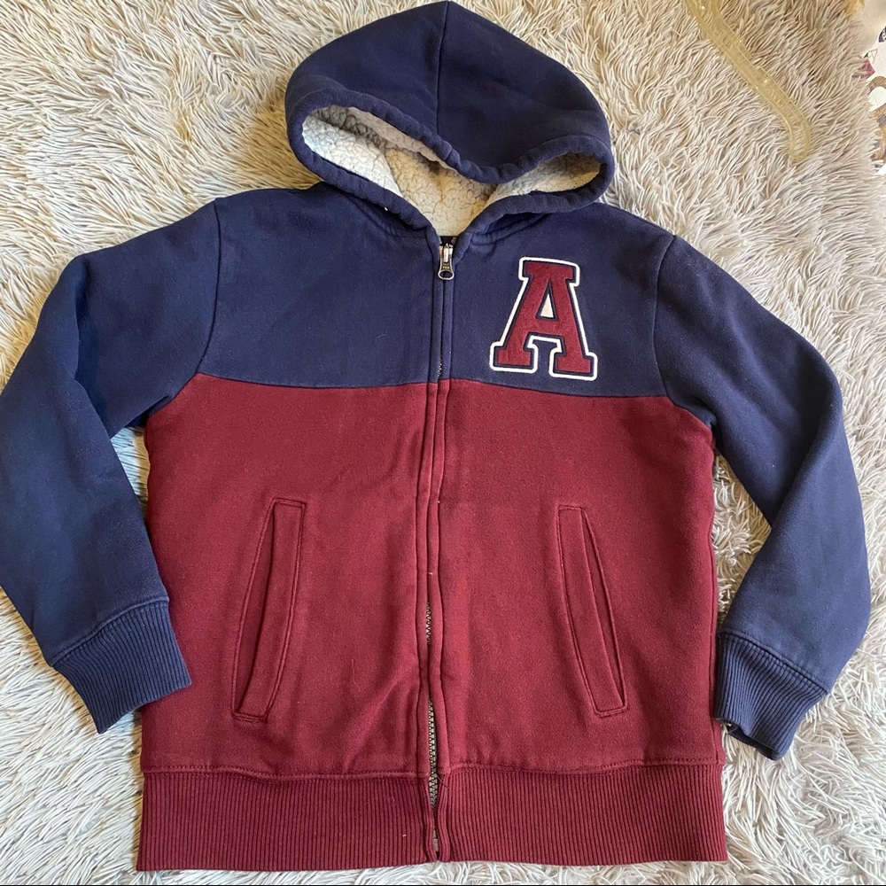 The Children’s Place Sherpa zip up hoodie